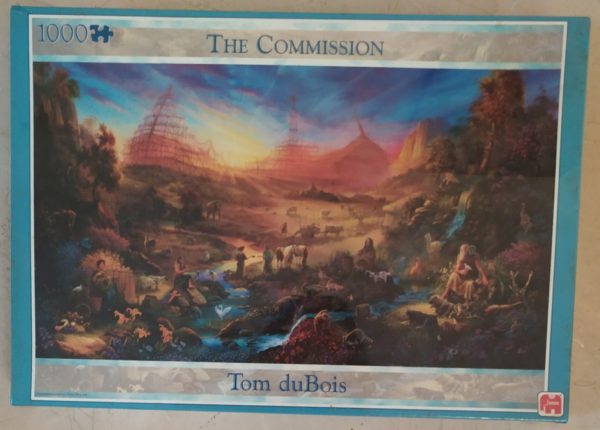 Image of the puzzle 1000, Jumbo, The Commission, Tom duBois, Factory Sealed,