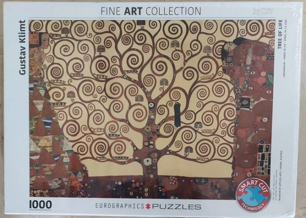Image of the puzzle 1000, Eurographics, The Tree of Life, by Gustav Klimt, Factory Sealed