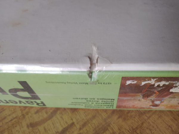 Image of the puzzle 1500, Ravensburger, White Doves, by David Hamilton, Factory Sealed, Detail of the box
