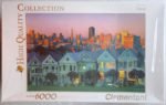 Image of the puzzle 6000, Clementoni, San Francisco, Factory Sealed, Picture of the box