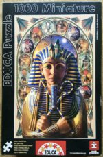 Image of the puzzle 1000, Educa, Tutankhamen (Miniature), Complete, Picture of the box