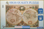 Image of the puzzle 4000, Clementoni, Old Map, by Henricus Hondius the Younger, Sealed Bag, Picture of the box