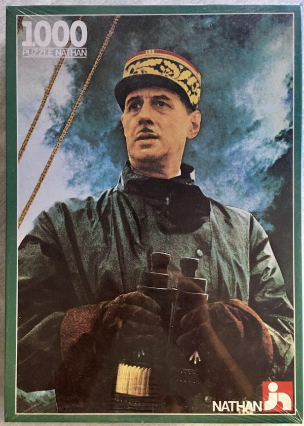 Image of the puzzle 1000, Nathan, Charles de Gaulle (1890-1970), Picture of the box