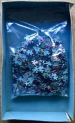 Image of the puzzle 1000, Orli, The Money Changer and his Wife, by Quentin Matsys, Incomplete, Picture of the bag