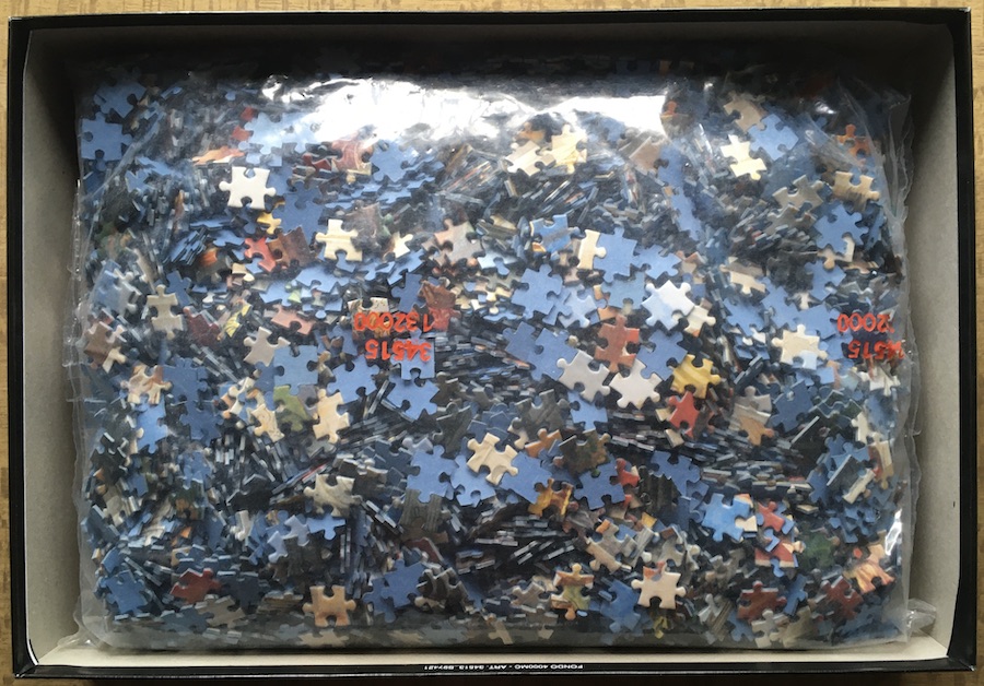 4000, Clementoni, The Marriage in Cana, Paolo Veronese, Sealed Bag, 2021-12-17 Image of the puzzle 4000, Clementoni, The Marriage in Cana, Paolo Veronese, Sealed Bag, Picture of the bag