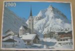 Image of the puzzle 2000, Clementoni, Galtur, Tyrol, Austria, Complete, Picture of the box