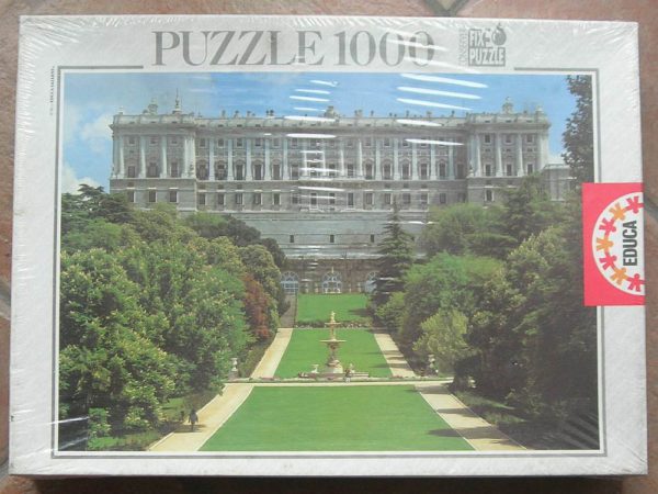 Image of the puzzle 1000, Educa, Royal Palace, Madrid, Spain, Factory Sealed