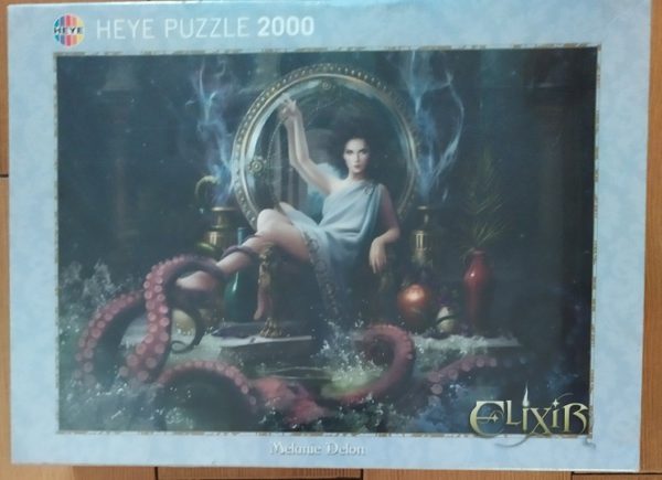Image of the puzzle 2000, Heye, Octopus, Mélanie Delon, Factory Sealed