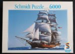 Image of the puzzle 6000, Schmidt, Sailing Ship, Complete, Picture of the box