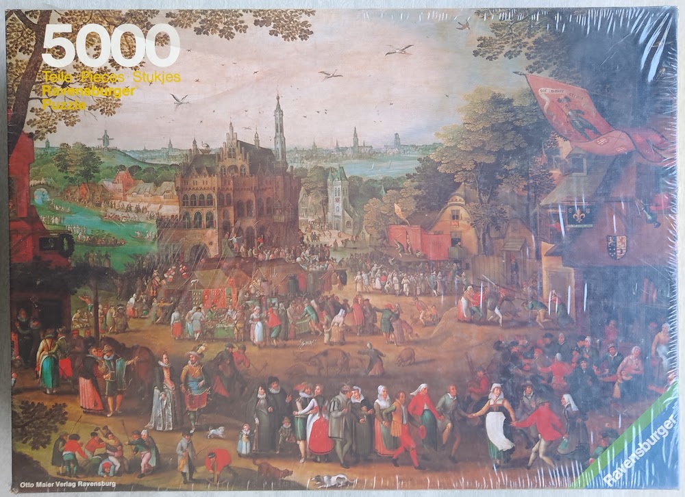 Puzzle 5000 pièces - Ravensburger - Dimensions 153x101 cm - Pour 7