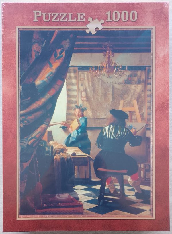Image of the puzzle 1000, Innovakids, The Art of Painting, by Johannes Vermeer, Factory Sealed, Picture of the box
