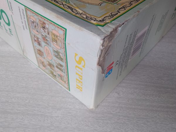 Image of the puzzle 6000, MB, The Beautiful Gardener, Calendar 1896, by Eugène Grasset, Sealed Bag, Listed by Barebrain, Sealed Bag, Picture of the corner