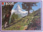 Image of the puzzle 4000, MB, The Matterhorn, Factory Sealed, Picture of the box