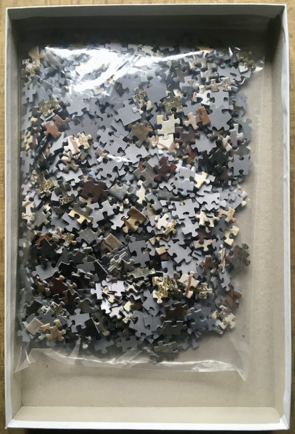 Image of the puzzle 1000, Königsstuhl, Chalk Cliffs of Rügen, Caspar David Friedrich, Complete, Picture of the bag