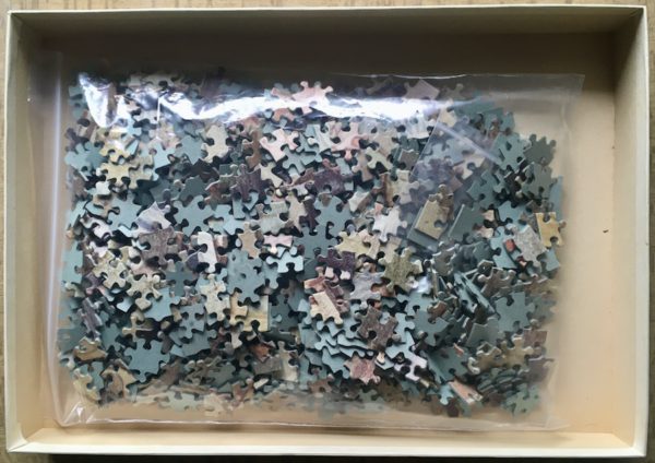 Image of the puzzle 1000, JB, Dont Do it, Ot, Cornelis Jetses, Complete, Picture of the bag