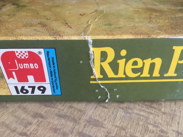 Image of the puzzle 1000, Jumbo, Deer, by Poortvliet Puzzle, Complete, Detail of the box