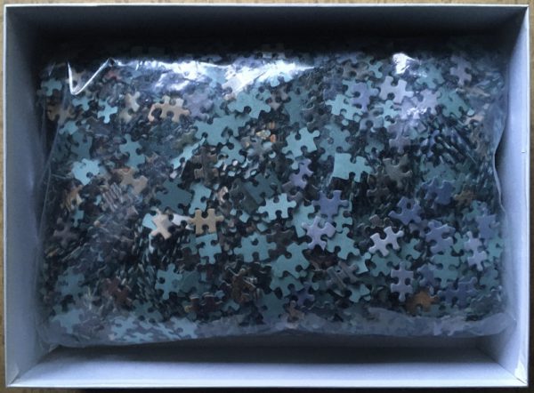 Image of the puzzle 4000, MB, Hallstadt, Germany, Sealed Bag, Picture of the bag