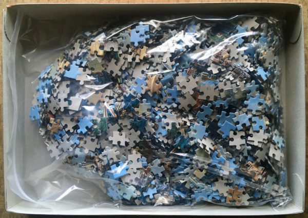 Image of the puzzle 2000, Castorland, Battle of Porto Bello, Complete, Picture of the bag