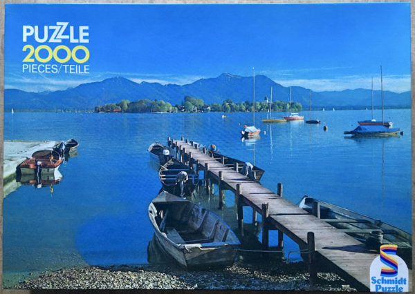 Image of the puzzle 2000, Schmidt, Chiemsee, Sealed Bag, Picture of the box
