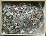 Image of the puzzle 1500, MB, Le Moulin Rouge, Fred Bertrand, Complete, Picture of the bag