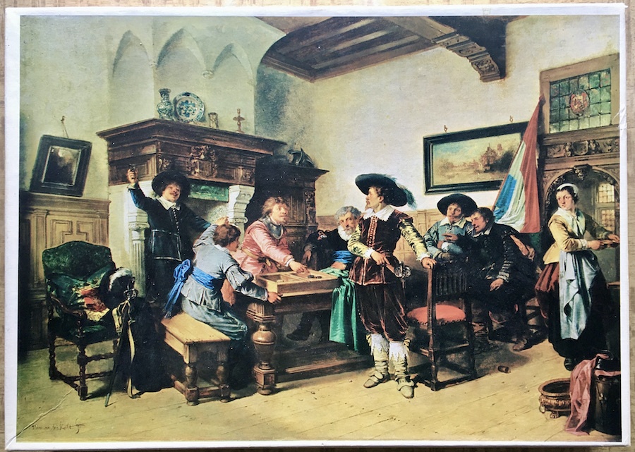 1000, White Horse, Country Servant, Herman ten Kate, Complete, 2021-10-01 Image of the puzzle 1000, White Horse, Country Servant, Herman ten Kate, Complete, Picture of the box