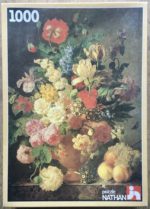 Image of the puzzle 1000, Nathan, Bouquet, Jan Frans van Dael, Picture of the box