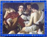 Image of the puzzle 1000, Impronte Edizioni, The Musicians, Caravaggio, Complete, Picture of the box