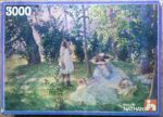 Image of the puzzle 3000, Nathan, Snack under the Trees, Henri Lebasque, Complete, Picture of the box