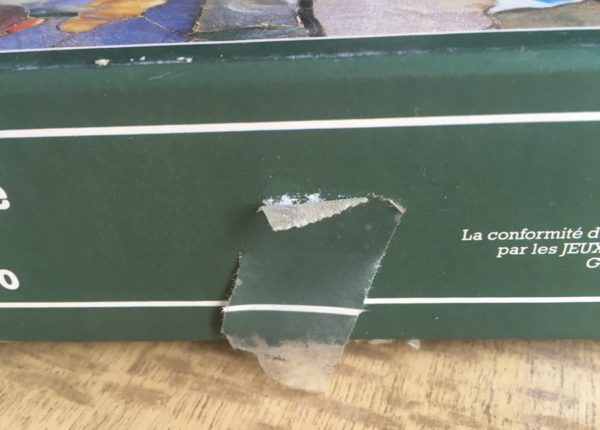 Image of the puzzle 1000, Nathan, Mosaic, Complete, Detail of the box