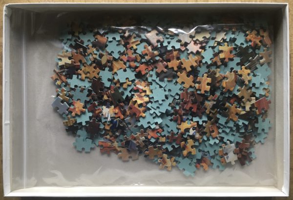 Image of the puzzle 500, Falcon, All the Fun at the Fair, John Haskins, Complete, Picture of the bag