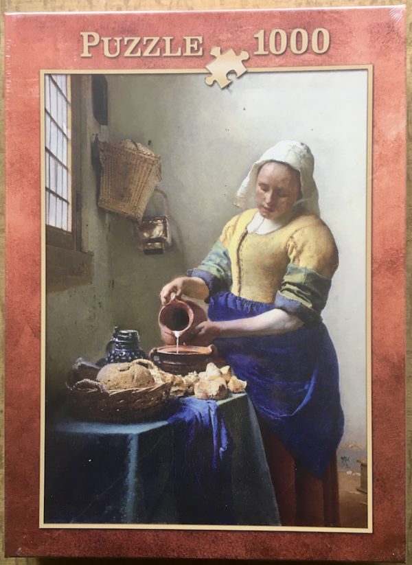 Image of the puzzle 1000, Innovakids, The Milkmaid, Johannes Vermeer, Factory Sealed