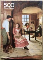 Image of the puzzle 500, Arrow, A Summer Shower, Edith Hayllar, Complete, Picture of the box