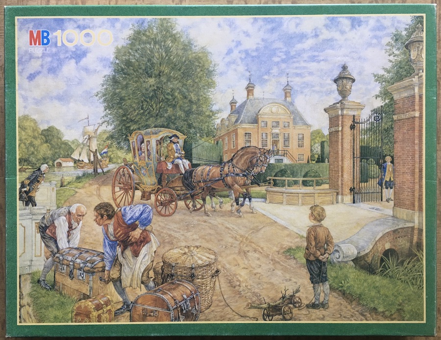 1000 MB A Country Seat Near The Vecht 1740 Rare Puzzles