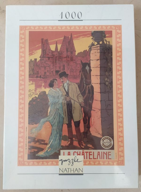 Image of the puzzle 1000, Nathan, La Châtelaine, Factory Sealed