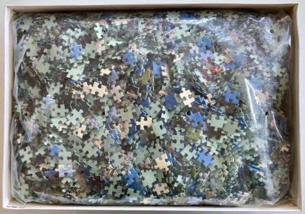 Image of the puzzle 5000, Nathan, The Last Snow, by Bildagentur Huber, Sealed Bag, Picture of the bag