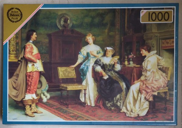 Image of the puzzle 1000, Falcon, The Introduction, by Tito Conti, Factory Sealed, Picture of the box