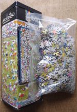 Image of the puzzle 1500, Heye, Mordillofootballissimo, Guillermo Mordillo, Incomplete, Picture of the bag