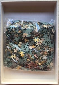 Image of the puzzle 1000, Jumbo, Winter Sunset, Joseph Farquharson, Sealed Bag, Picture of the bag