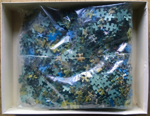 Image of the puzzle 1500, MB, Dachstein, Sealed Bag, Picture of the bag
