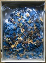 Image of the puzzle 1500, Ravensburger, The Kiss, Gustav Klimt, Complete, Picture of the bag
