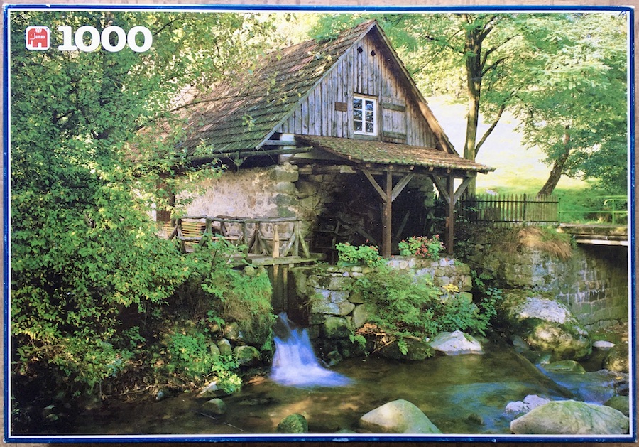 2000, Castorland, Crossing the River, Wierusz-Kowalski - Rare Puzzles