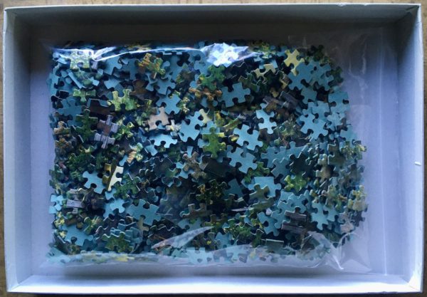 Image of the puzzle 1000, Jumbo, Watermill, Complete, Picture of the bag