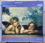 Image of the puzzle 1000, Art Stones, Cherubini, Raphael, Factory Sealed, Picture of the box