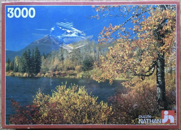 Image of the puzzle 3000, Nathan, Indian Summer, Factory Sealed, Picture of the box