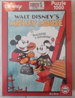 Image of the puzzle 4×1000, Educa, Mickey Collection, Factory Sealed, Picture of one box