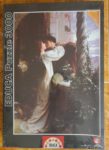 Image of the puzzle 3000, Educa, Romeo and Juliet, by Sir Frank Dicksee, Factory Sealed, Picture of the box