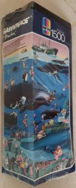 Image of the puzzle 1500, Heye, Greenpeace, by Roger Blachon, Factory Sealed, Picture of the box