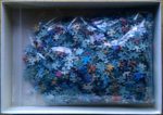 Image of the puzzle 2000, International Team, The Washerwomen, by Josip Večenaj, Incomplete, Picture of the bag