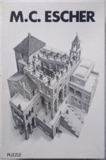 Image of the puzzle 1000, Selegiochi, Ascending and Descending, Maurits Cornelis Escher, Sealed Bag, Picture of the box