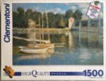 Image of the puzzle IMG_21001500, Clementoni, The Bridge at Argenteuil, by Claude Monet, Factory Sealed, Picture of the box